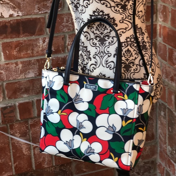 Kate Spade Dawn Breezy Floral Medium Satchel - Picture 3 of 8